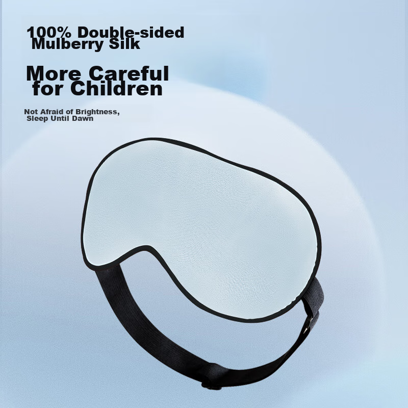 TA Children's Silk Eye Mask, Mulberry Silk, for Students And Infants, Sleep, Sun...