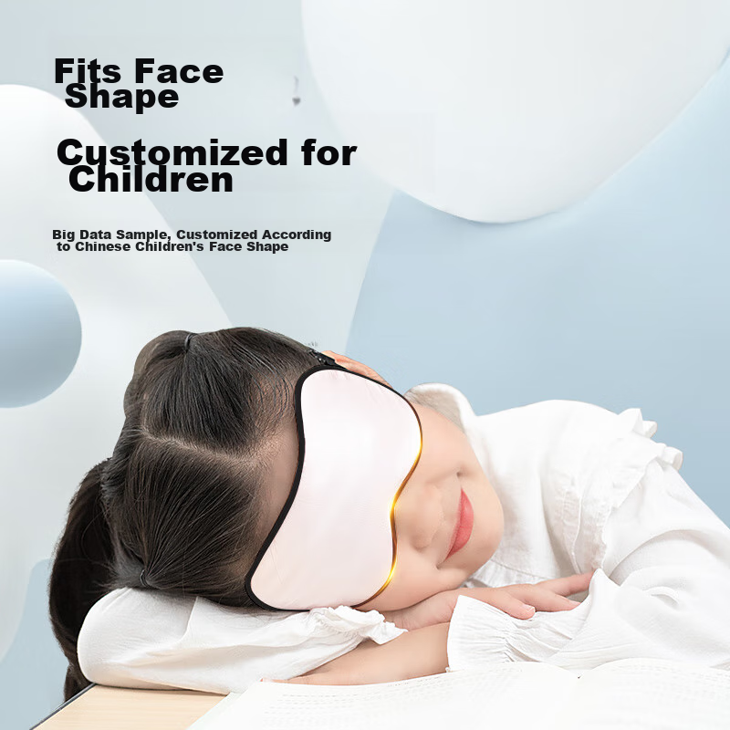 TA Children's Silk Eye Mask, Mulberry Silk, Student Sleep, Sun Protection, Light...