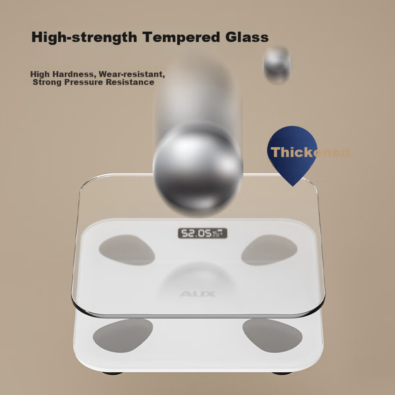 AUX Body Weight Scale Body Fat Scale Household Dormitory Human Body Small Electr...