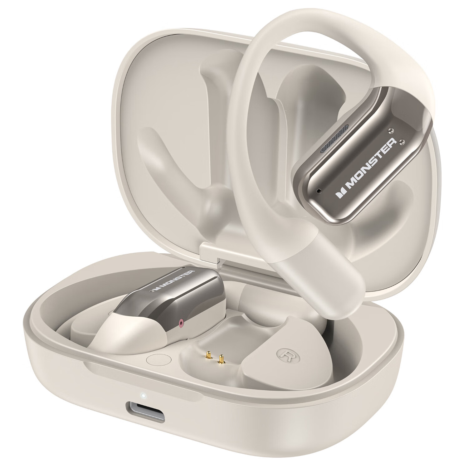 MONSTER Clarity Free100 Lite Earbuds, True Wireless Noise-Cancelling Bluetooth H...