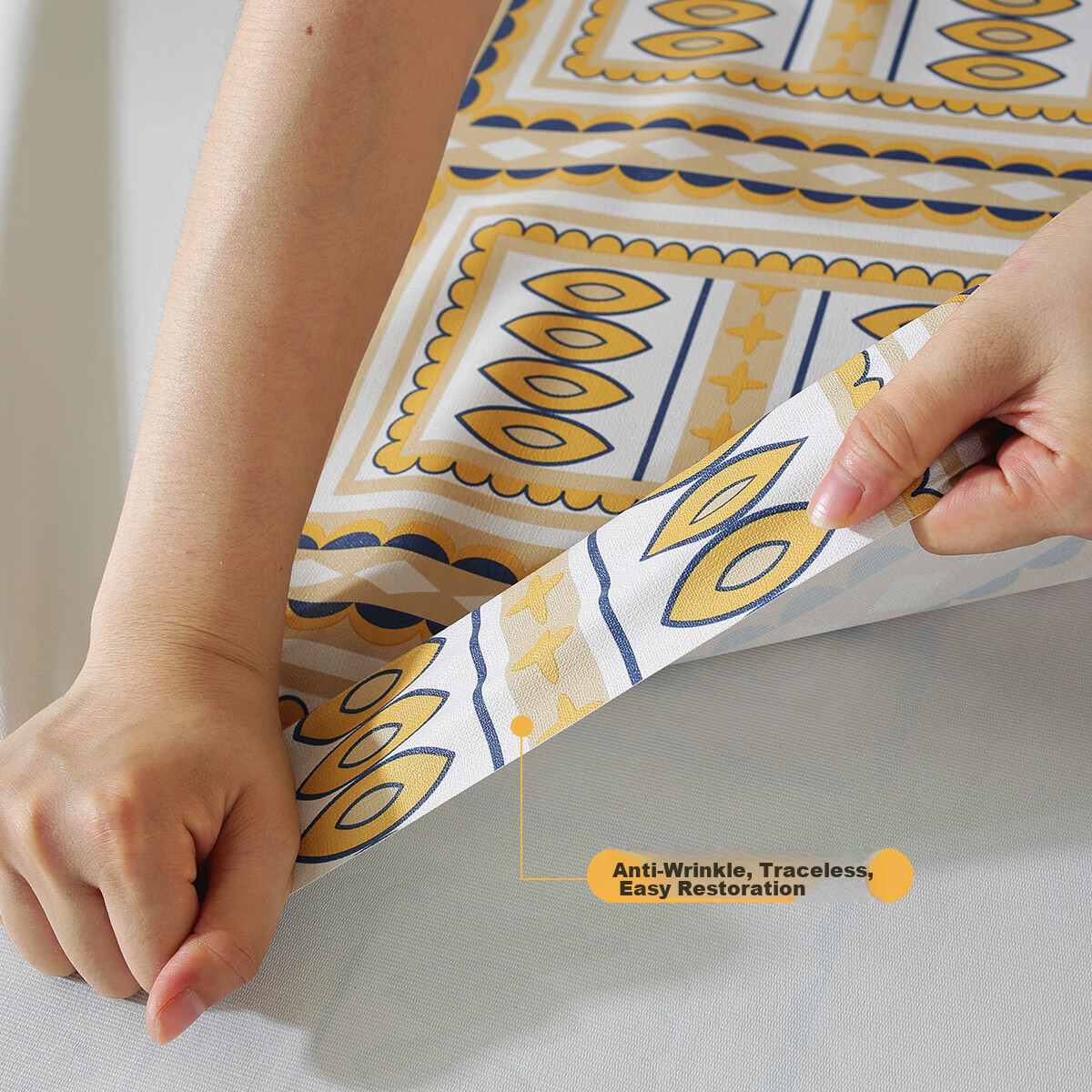Ali Tablecloth, Waterproof, Heat-Resistant, Oil-Proof, High-End Feel, Coffee Tab...