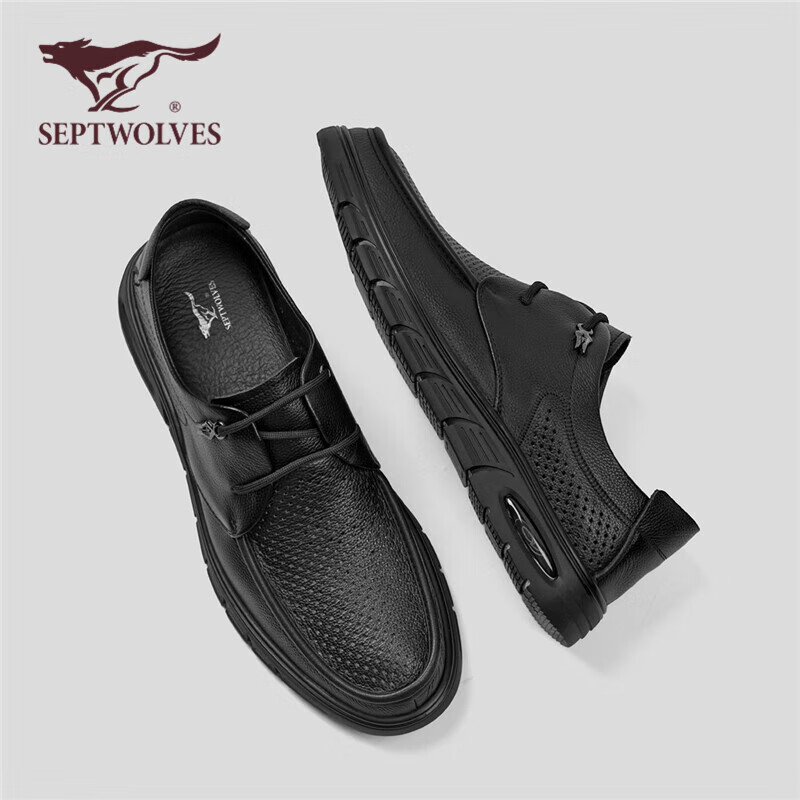 SEPTWOLVES Official Men's Shoes, Breathable Footwear, Casual Shoes for Men, Perf...