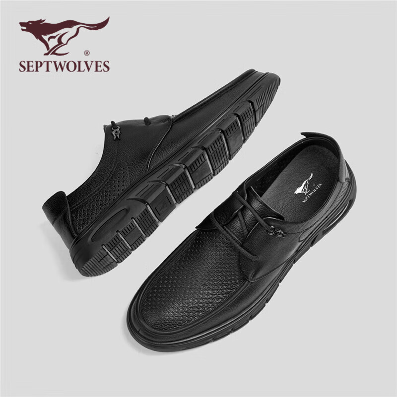 SEPTWOLVES Official Men's Shoes, Breathable Footwear, Casual Shoes for Men, Perf...