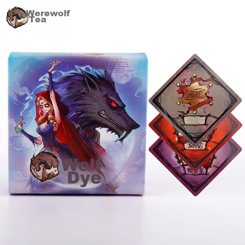 Werewolf Card Collection Edition in Metal Box, 2025 New Characters for Werewolf,...