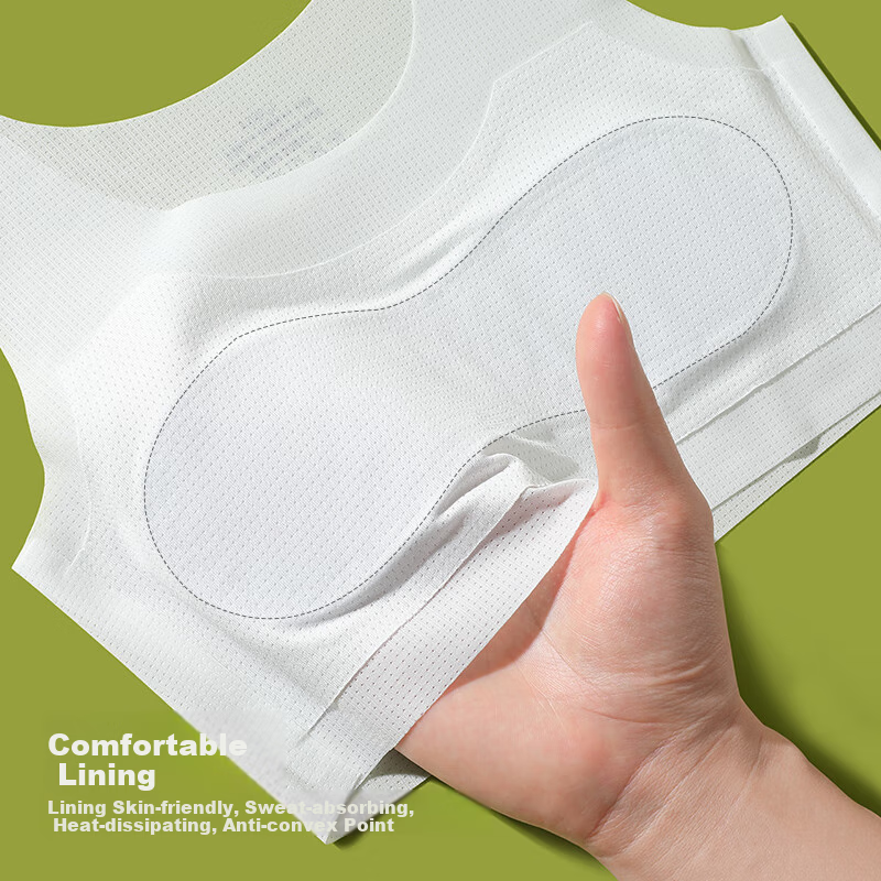 GUJIN 2-Piece Set Girls' Underwear for Puberty, Ages 7-13, Summer Thin Style, Sm...