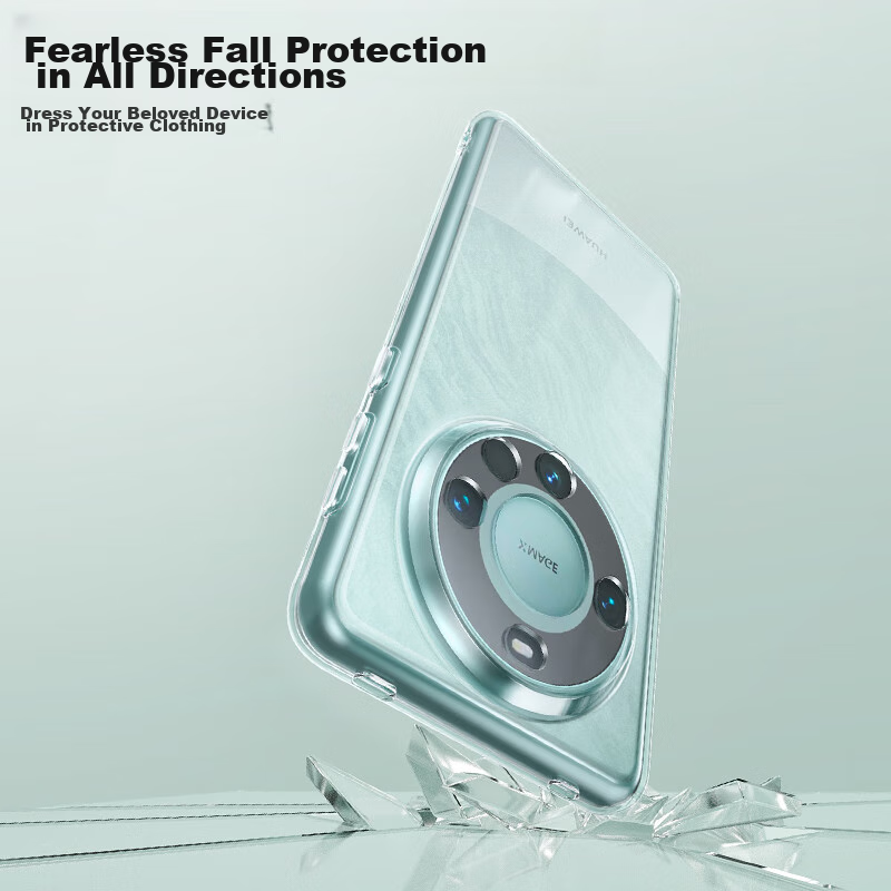 PISEN Compatible with Huawei Mate60 Phone Case, Ultra-Thin High Transparency, Sh...