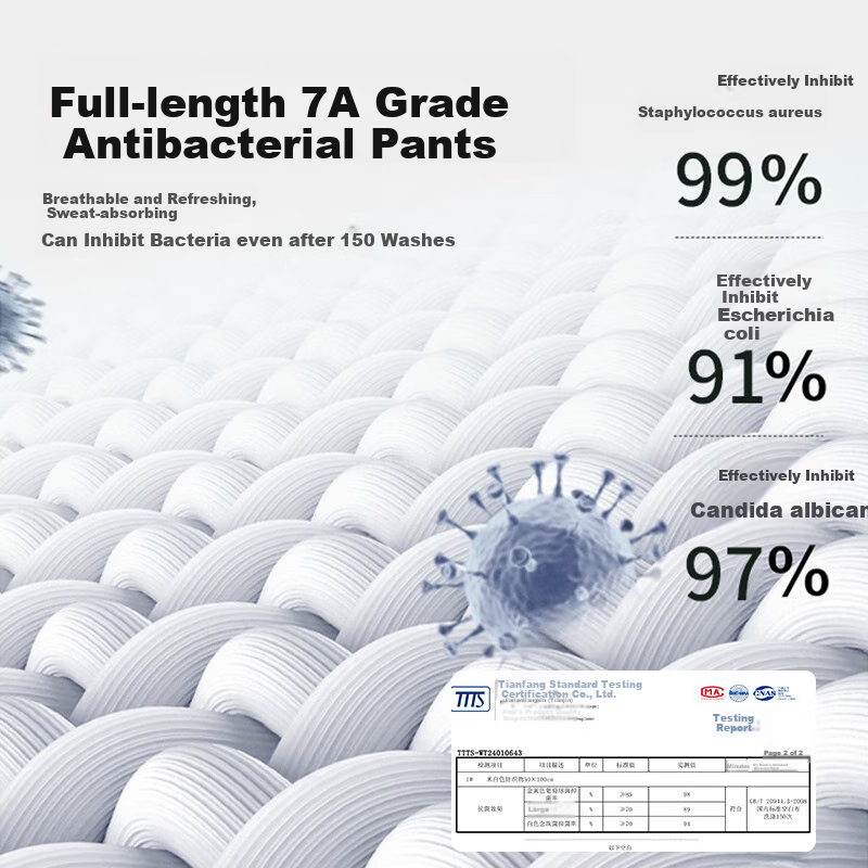 Langsha Mulberry Silk Antibacterial Men's Underwear, Men's Boxer Briefs, Class A...