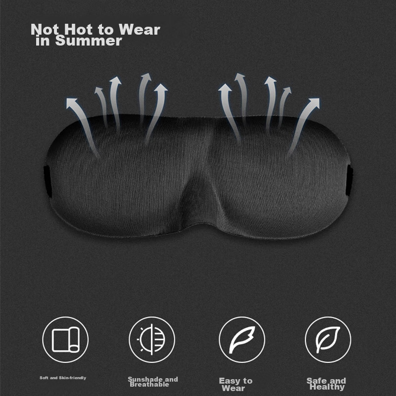 Yumimi Light-Blocking Sleep Mask, Unisex Eye Mask for Sleeping, Napping, Eye Pro...