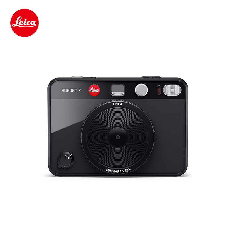 Leica SOFORT 2 Instant Camera, One-Step Imaging Camera (Black) 19190
