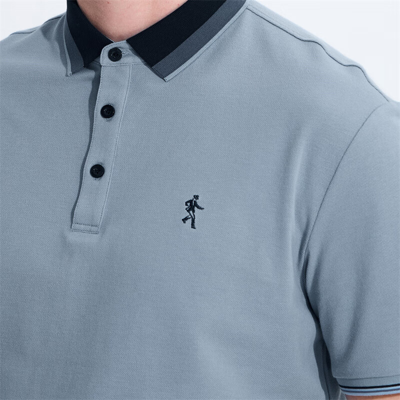 Dancing with Wolves [100% Pure Cotton] Summer Business Commute Breathable Men's...