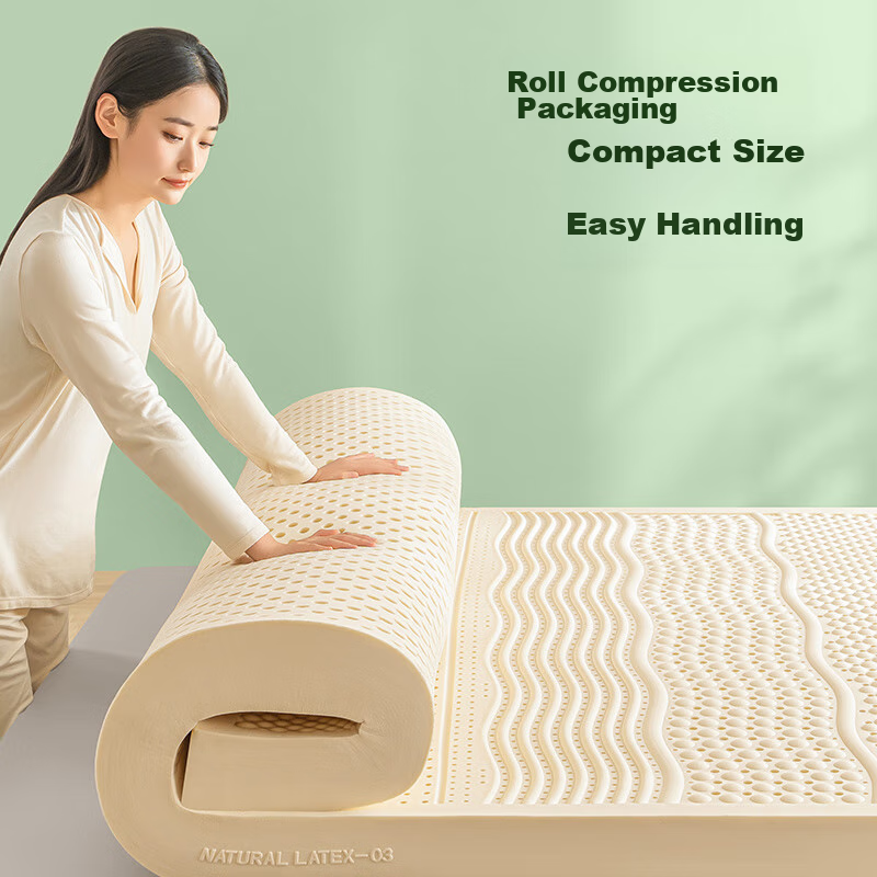 Jingzao New Dream Latex Mattress, Imported 93% Natural Latex from Thailand, 70D...