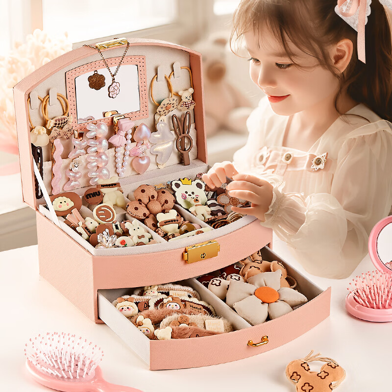 Tangmi Girl Jewelry, Handmade Creative Pretend Play, Dress-Up Hair Accessories,...