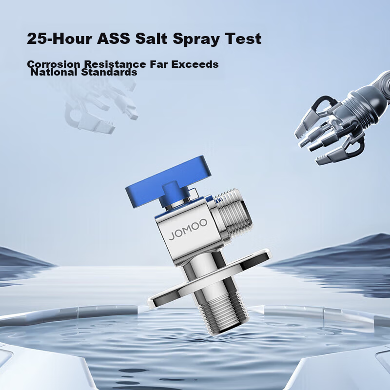 JOMOO Brass Valve Body, Full-Open High-Flow Angle Valve, Gas Water Heater Angle...