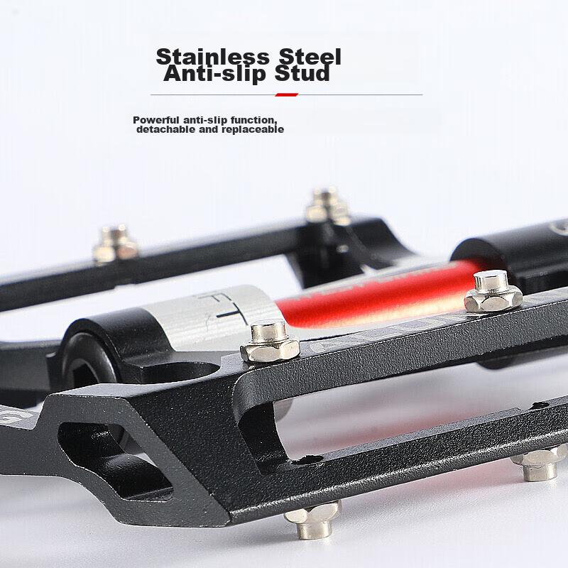 WestBiking Sanpeilin Bicycle Pedals, Aluminum Alloy Mountain Bike Universal Bear...