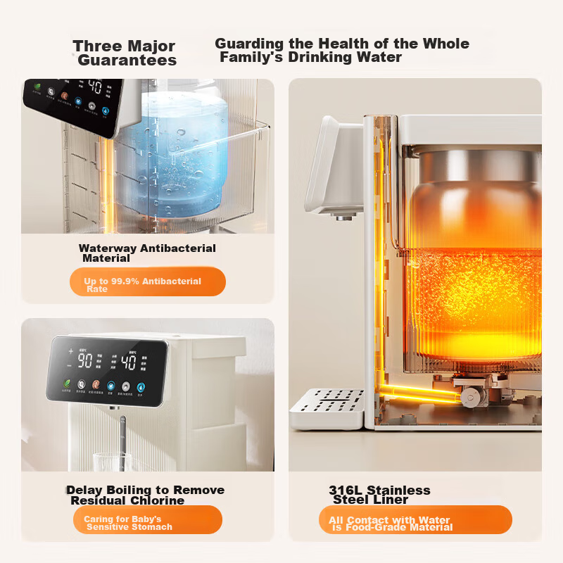 Midea Cube Electric Kettle Water Boiler Drinking Water Machine, Electric Kettle...