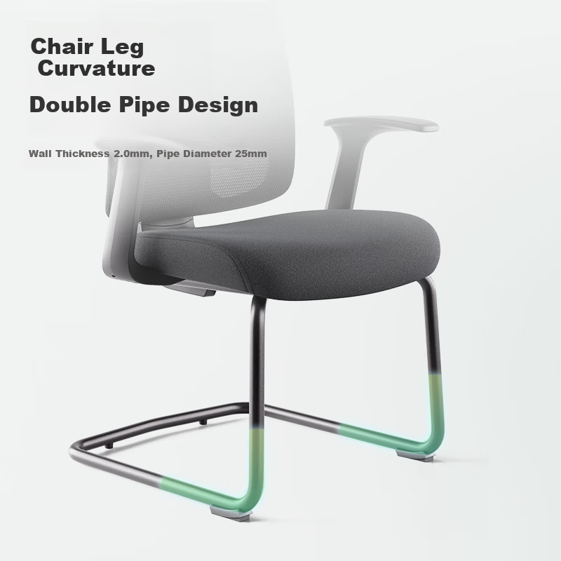 Deli 4900M Business Office Computer Chair Enterprise Procurement Bow Chair Expan...