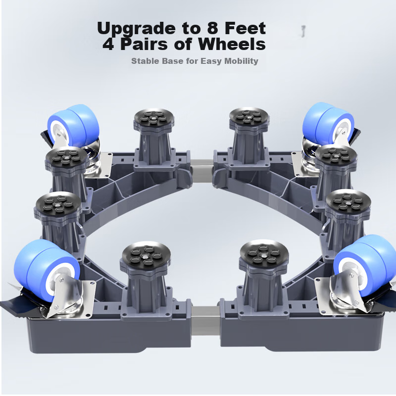 Heptagonal Washing Machine Base, Fully Automatic Drum And Impeller Washing Machi...