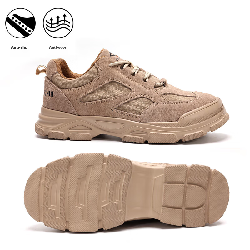 Dinggu Safety Shoes for Men, All-Season Insulated, Anti-Smashing, Anti-Puncture,...