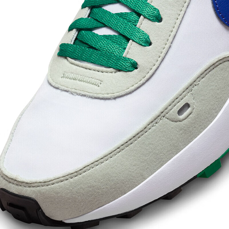 Nike WAFFLE ONE Men's Cushioned Casual Sneakers, FB8902-100, White And Blue, Siz...