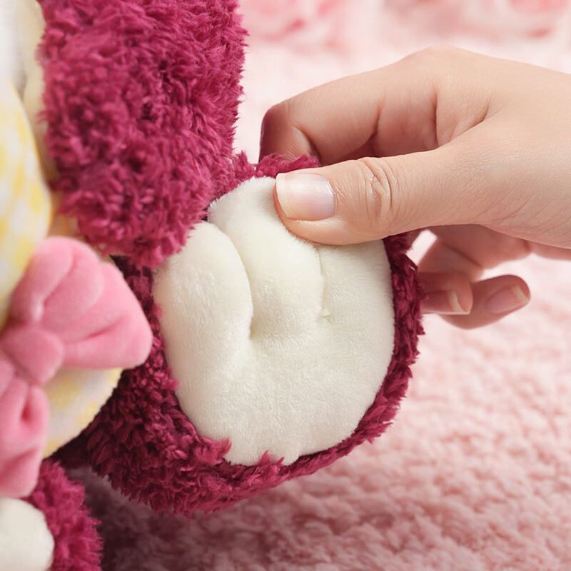 Disney Strawberry Bear Plush Toy Bouquet, Teddy Bear Doll, Birthday Gift for Gir...