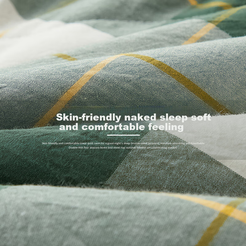 Nine Continents Deer Machine Washable Pure Cotton Air Conditioning Quilt 200x230...