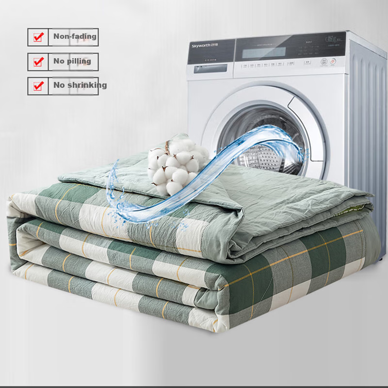 Nine Continents Deer Machine Washable Pure Cotton Air Conditioning Quilt 200x230...