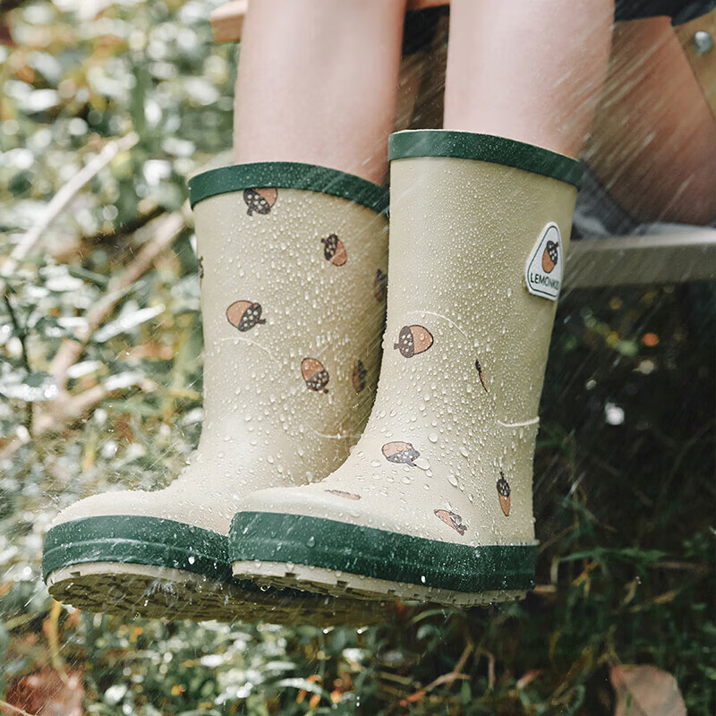 Lemonkid Children's Rain Boots, Boys And Girls Rubber Shoes, Non-Slip Waterproof...