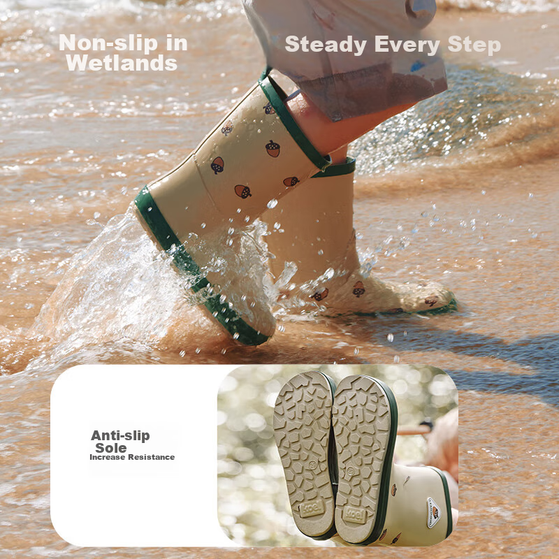 Lemonkid Children's Rain Boots, Boys And Girls Rubber Shoes, Non-Slip Waterproof...