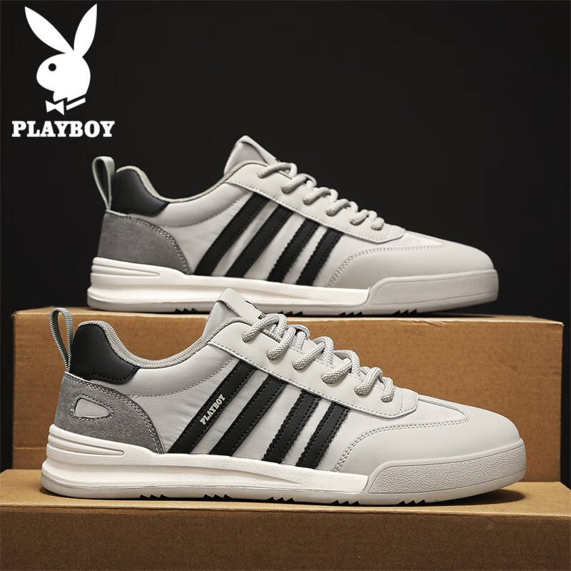 Playboy Men's Skateboard Shoes, 2025 Summer Men's Casual Shoes, Breathable Versa...