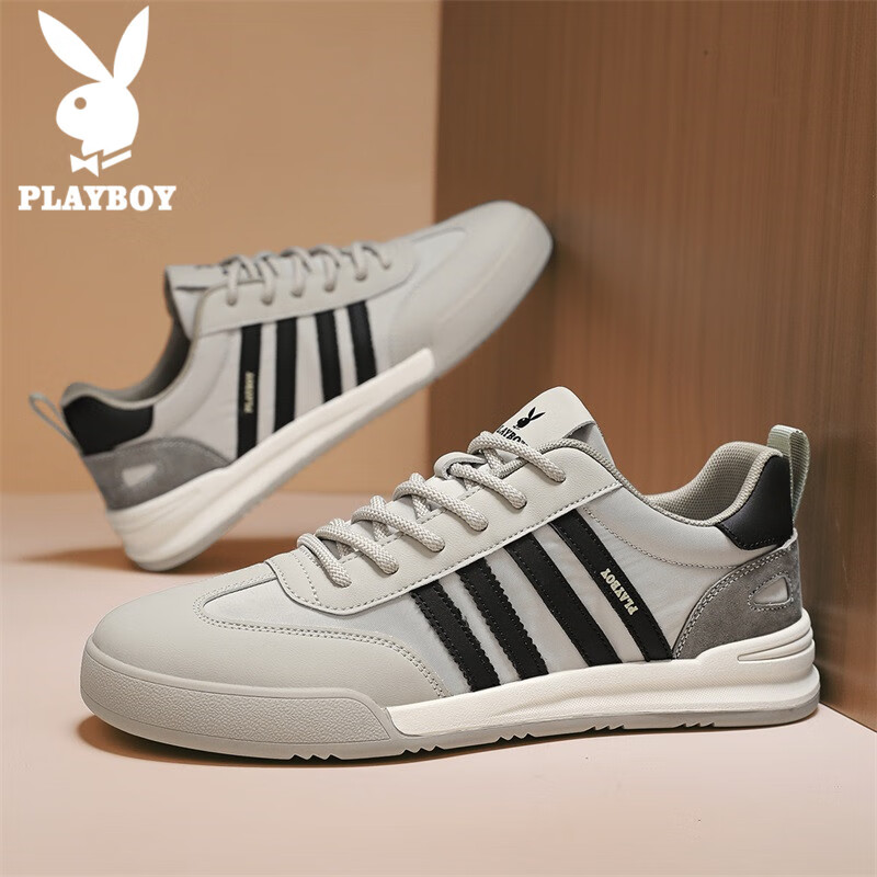 Playboy Men's Skateboard Shoes, 2025 Summer Men's Casual Shoes, Breathable Versa...