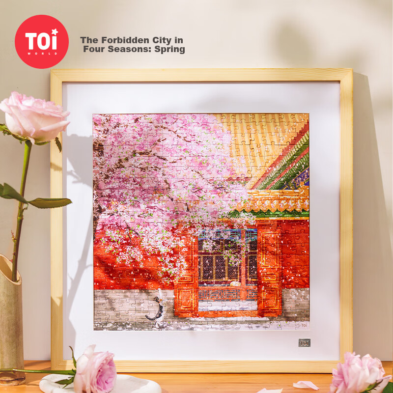 TOI Tuiyi Trendy Puzzle, 300 Pieces, Stress Relief, Boredom Buster, High Difficu...