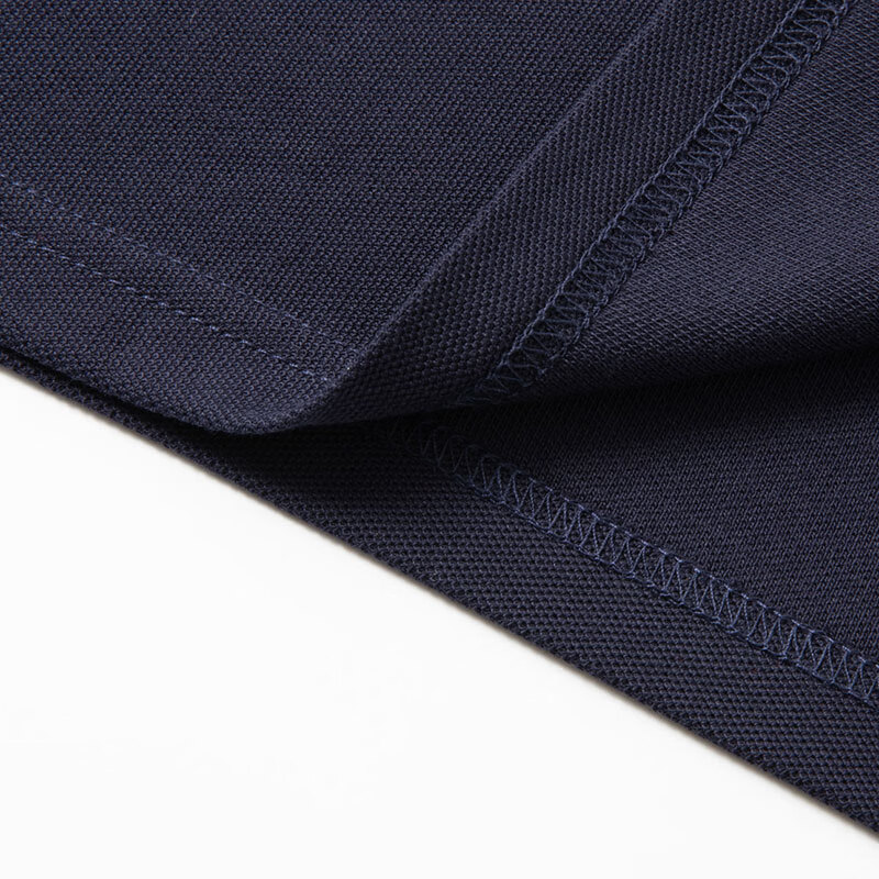 LIMENG Cotton Pique Short-Sleeve T-Shirt for Men, Solid Color Polo Shirt, All-Co...