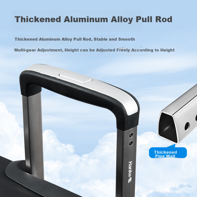 Hanke Suitcase, Luggage for Men And Women, Travel Case, 28 Inches, Black, 102 Li...