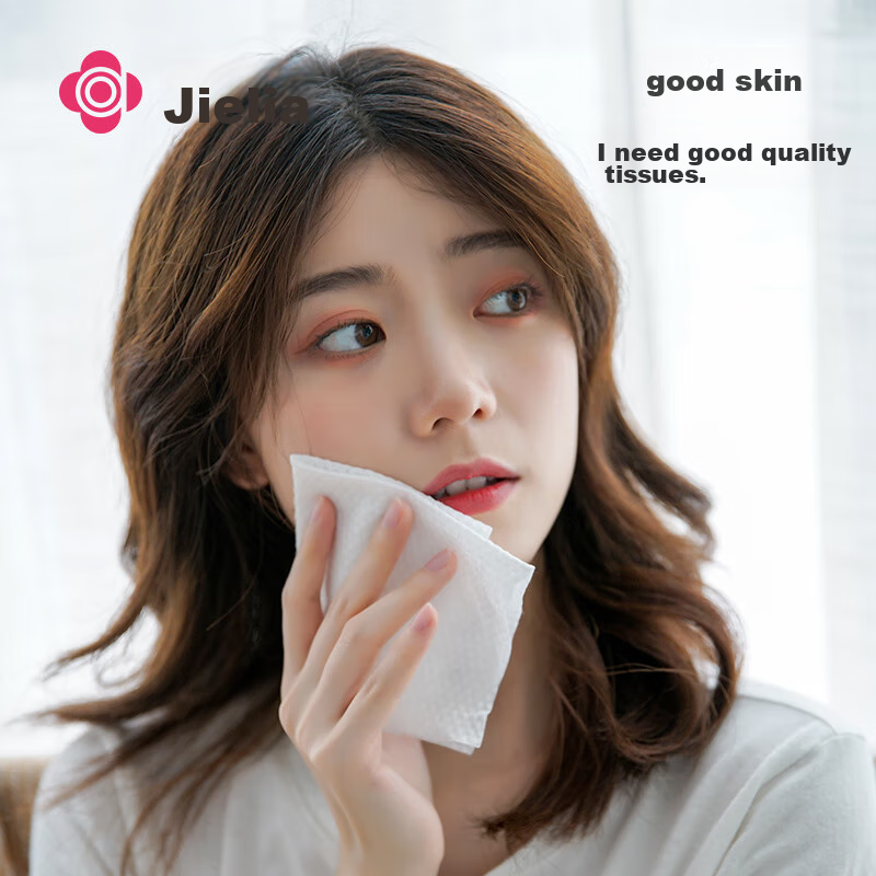 Grace Disposable Facial Cleansing Wipes, Thick Pearl Texture, 3 Rolls, 240 Sheet...