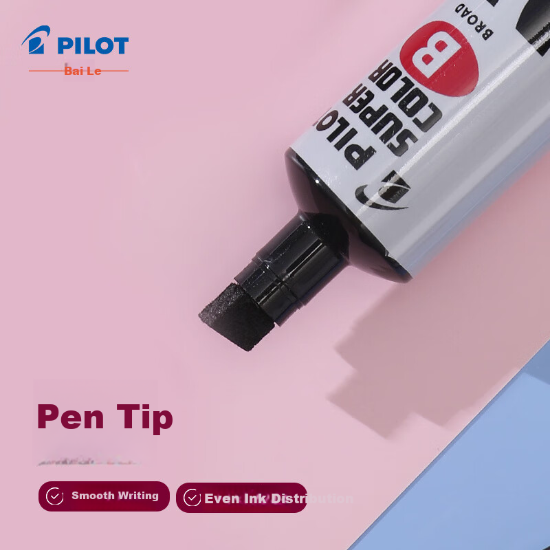 PILOT Oil-Based Marker Pen, Chisel Tip, Large Capacity Logistics Marker Pen SC-B...
