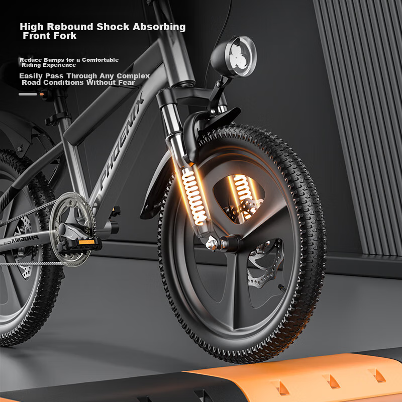 Phoenix Children's Bicycle for Ages 6-12, Student Bike for Older Kids, Mountain...