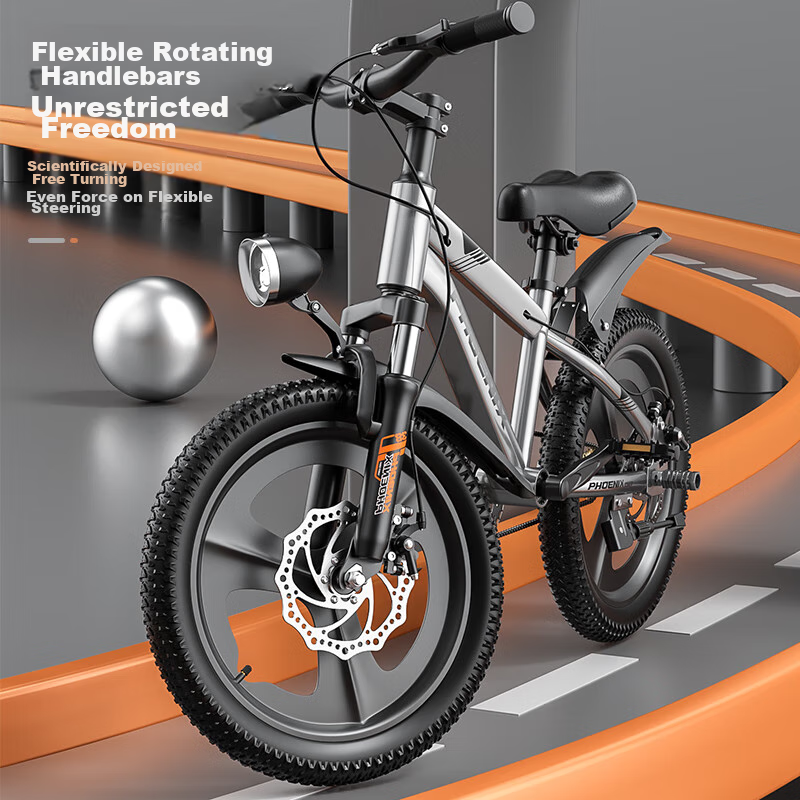 Phoenix Children's Bicycle for Ages 6-12, Student Bike for Older Kids, Mountain...