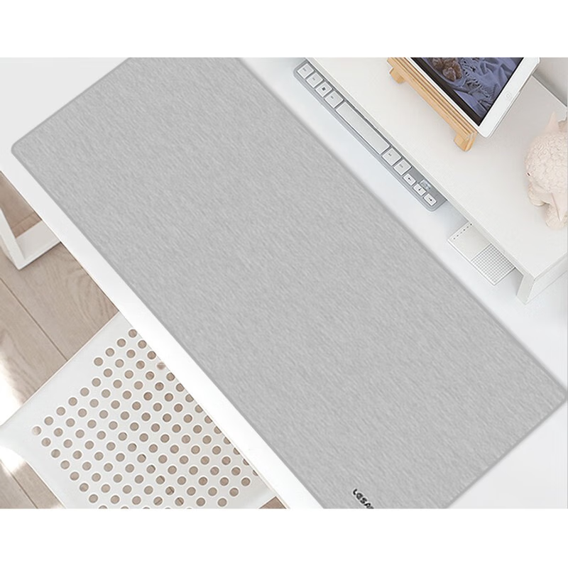 Feidun LESAILES Gray Striped Gaming Mouse Pad, Large Size, Locking Edge, Thicken...