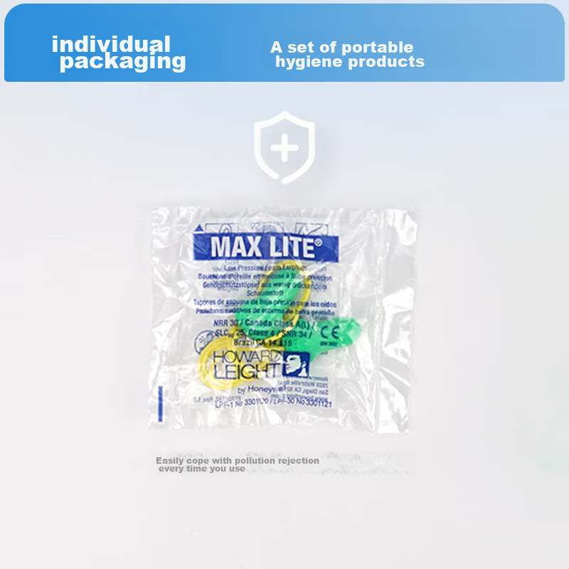 Honeywell Noise-Cancelling Earplugs with Cord, Anti-Noise for Sleeping, Studying...