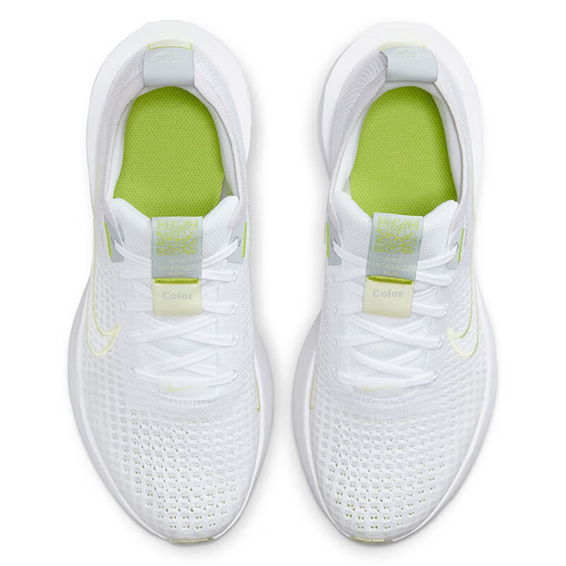 Nike Running Shoes for Women, Shock-Absorbing INTERACT Sneakers, FD2292-103, Whi...