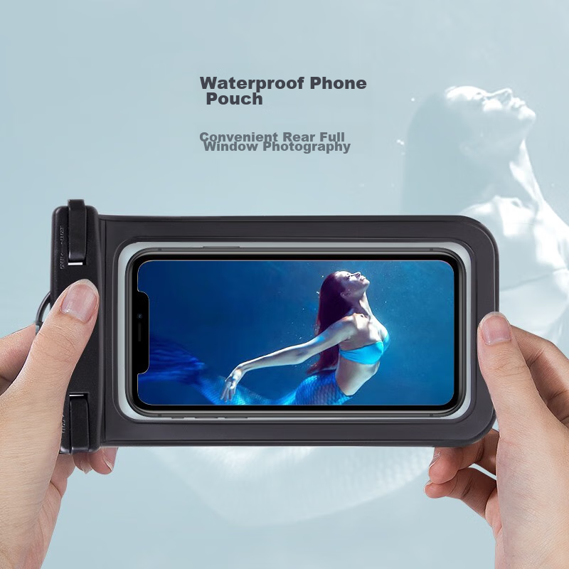 JOYTOUR Waterproof Phone Case, Touchscreen Compatible, Extra Large, with Lanyard...