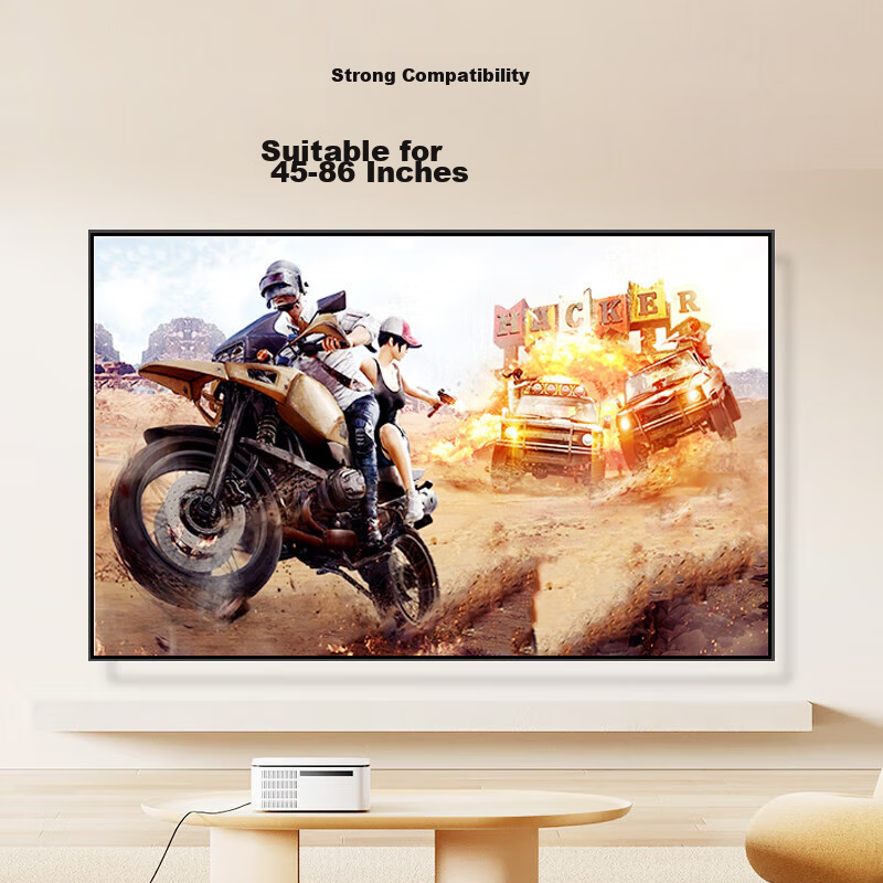 Jingying TV Extendable Wall Mount (45-86 Inches), Universal Extendable Rotating...