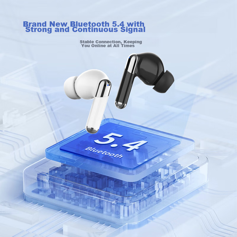 Lenovo Yinengzhe Bluetooth Earphones, ANC+ENC Active Noise Cancellation, True Wi...