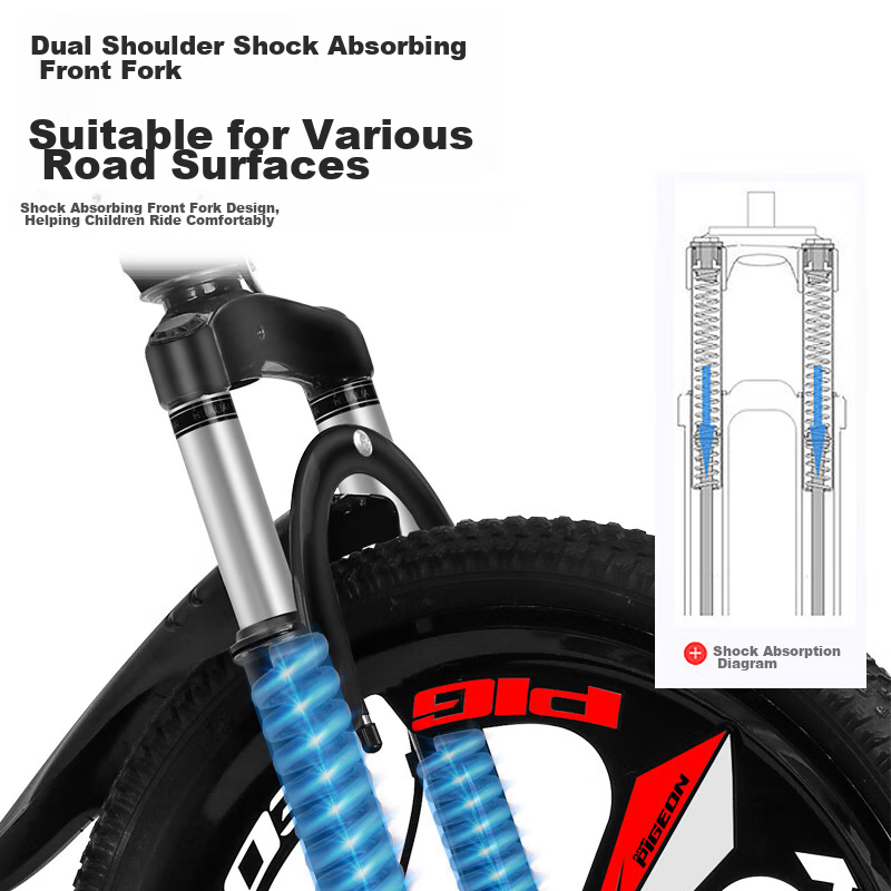 PIGEON Children's Bicycle for Primary And Secondary School Students, Mountain Bi...