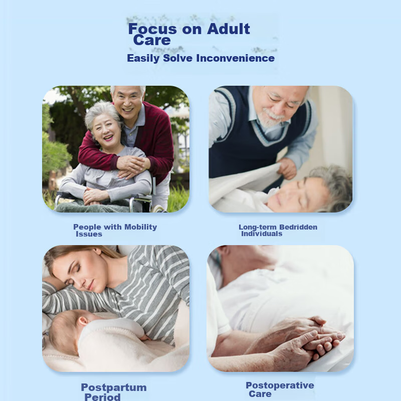 Haishi Hainuo Beishiwei Medical Care Pad, 65cm*80cm*10 Pieces (Size L), Adult Di...