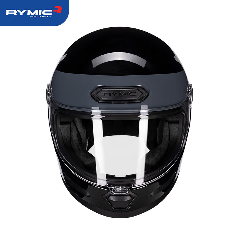 RYMIC Motorcycle Retro Full-Face Helmet, 3C Certified, Unisex Motorcycle Riding...