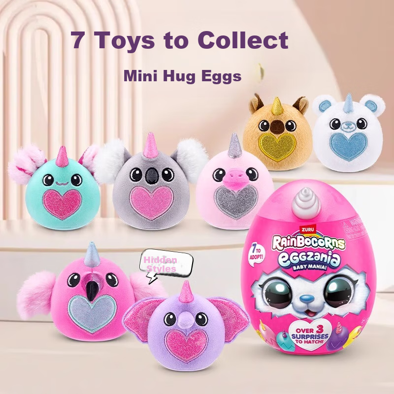 ZURU Rainbocorns Magical Surprise Mini Plush Toy Boy Girl Birthday Gift