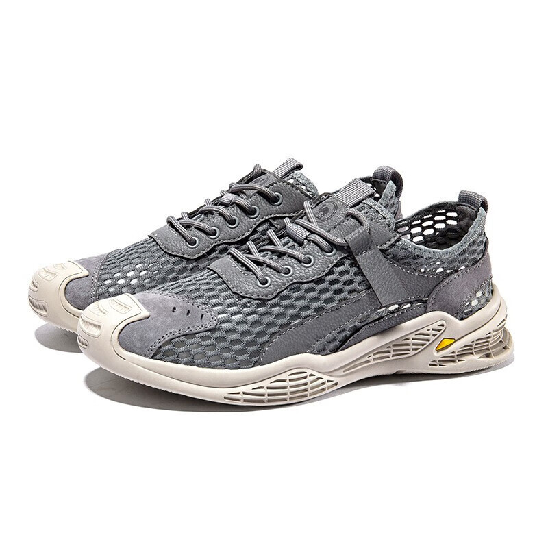 Camel Men's Breathable Shock-Absorbing Mesh Shoes Casual Outdoor Sports Shoes W1...