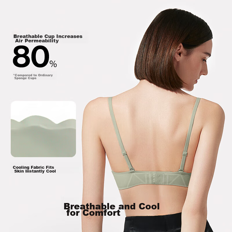 Ubras Valentine's Day Diamond Mesh Soft Support Petal Cup Bra, Women's Underwear...