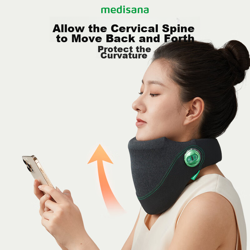 Medisana German Neck Support, Cervical Pillow, Neck Protector, Anti-Frontal Head...